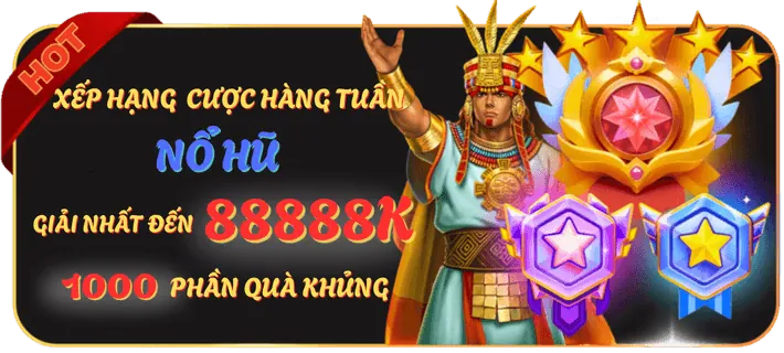 Hình ảnh khuyến mãi hoàn trả hàng tuần tại abcvip khuyến mãi